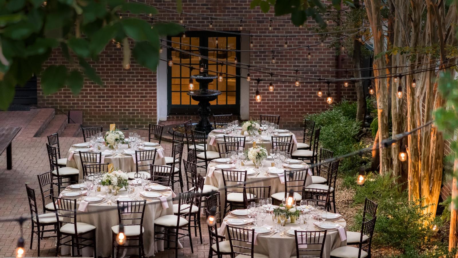 Linden Row Inn Garden Reception